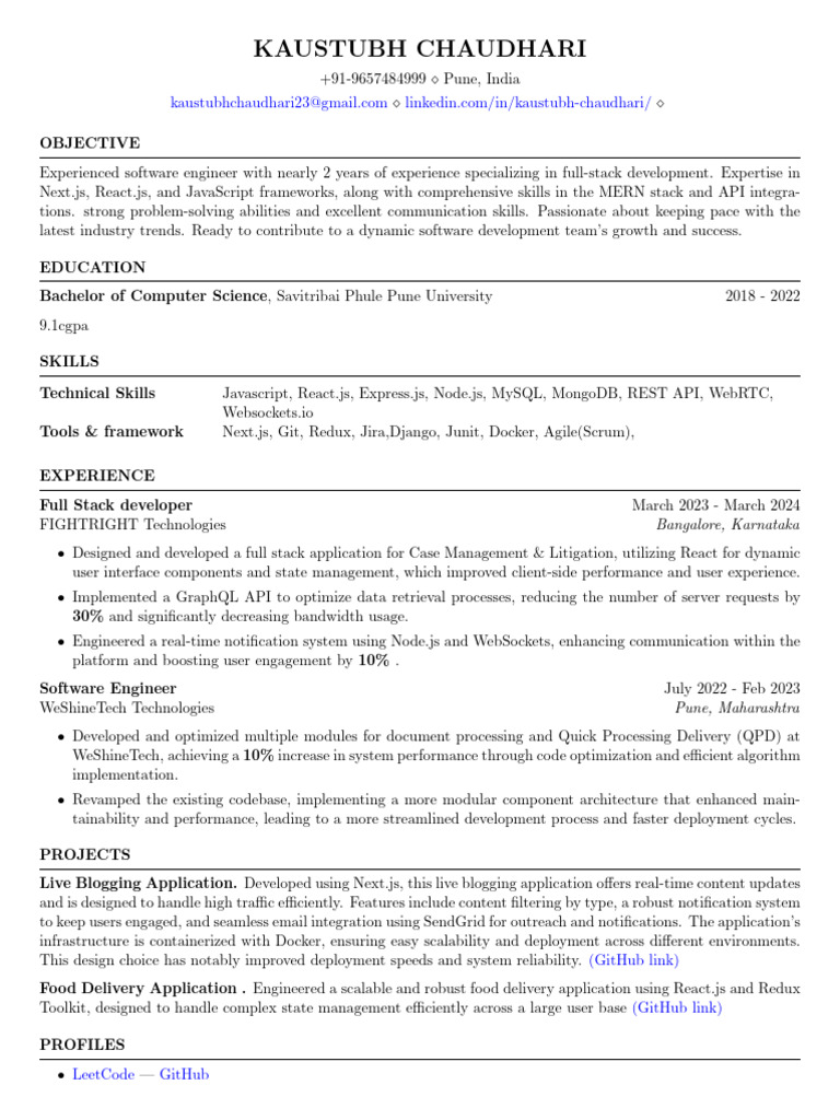 FAANGPath Simple Template PDF