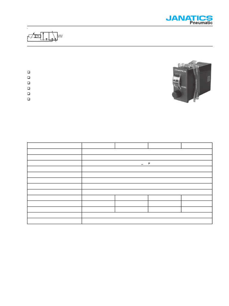 Pneumatic Timer | PDF