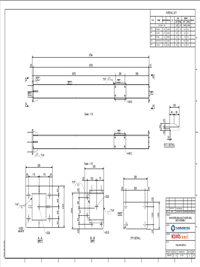 C6 - COLUMN - Rev 0 | PDF