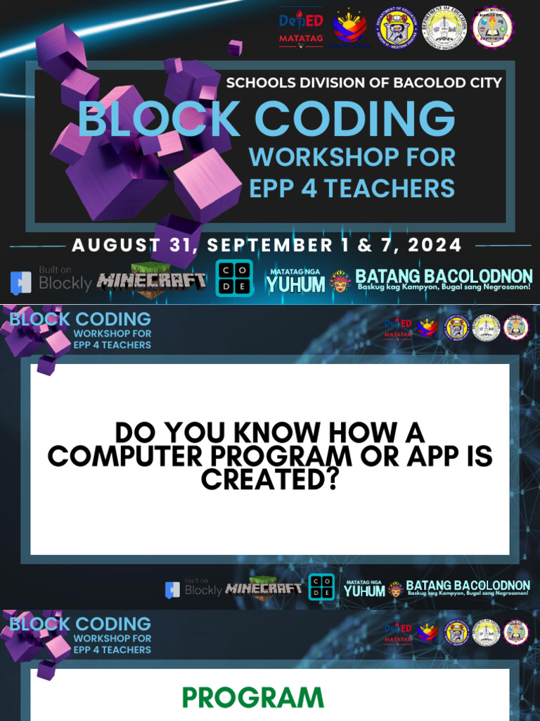 Introduction To Block Coding 1 | PDF