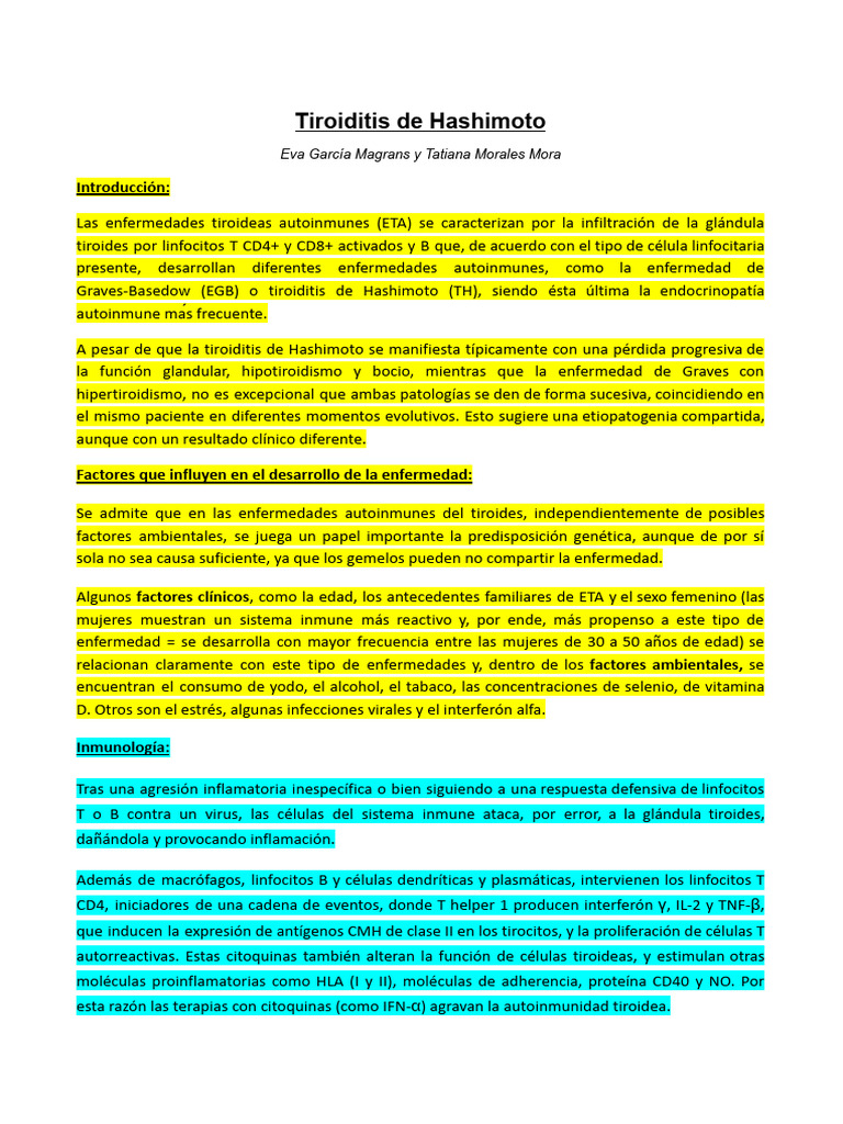 Tiroiditis de Hashimoto-2 | PDF