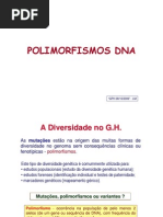 Polimorfismos DNA_aula (o trabalho não é meu)