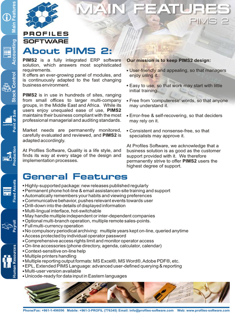 Profiles Brochure | PDF