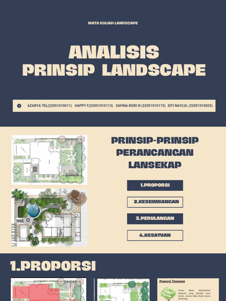 Analisis Unsur Landscape | PDF