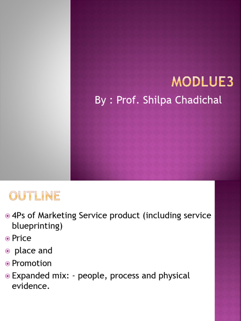 Module 3 New Services Development | PDF
