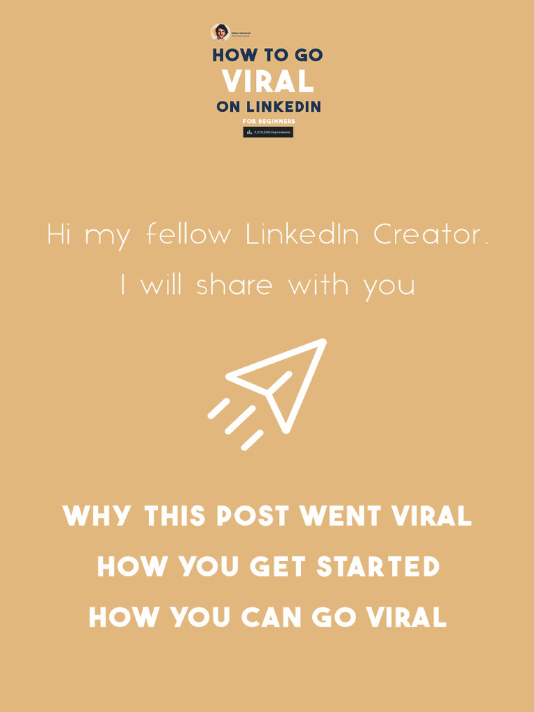 How To Go Viral On LinkedIn | PDF