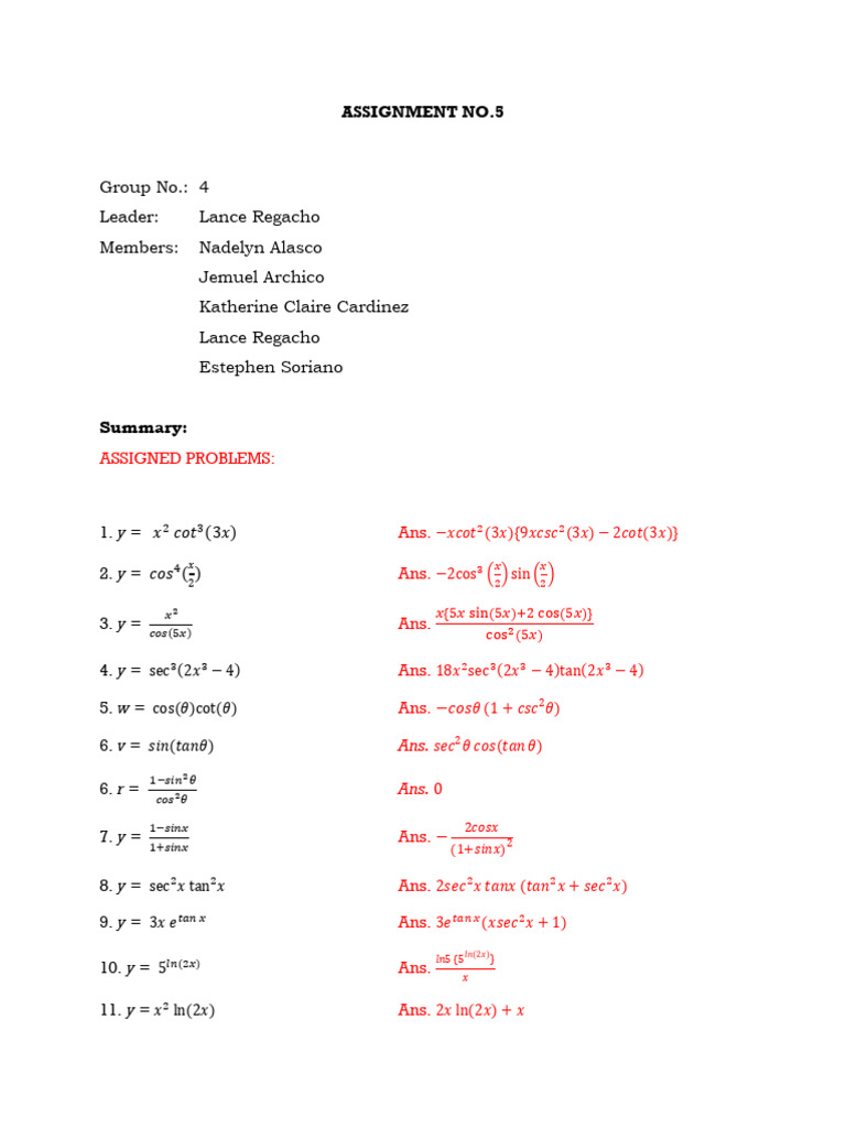 Assignment No.3 Group 4 | PDF