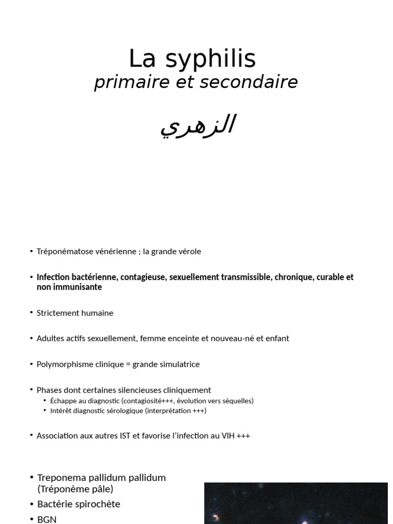 La Syphilis | PDF