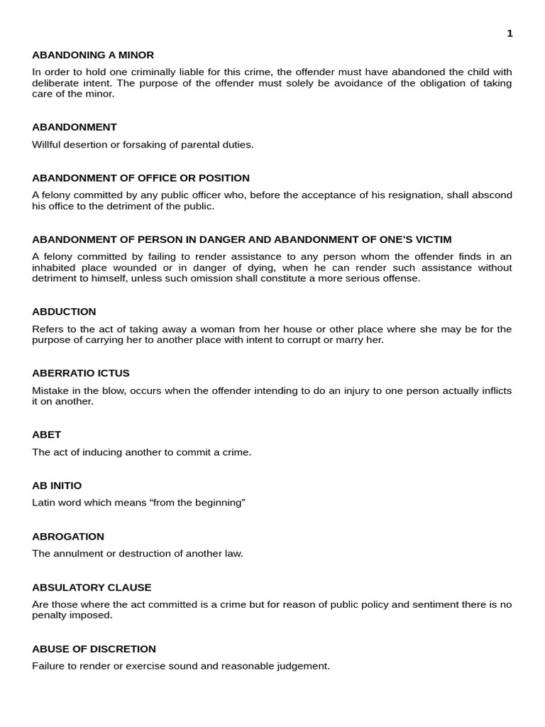 Definition of Terms | PDF