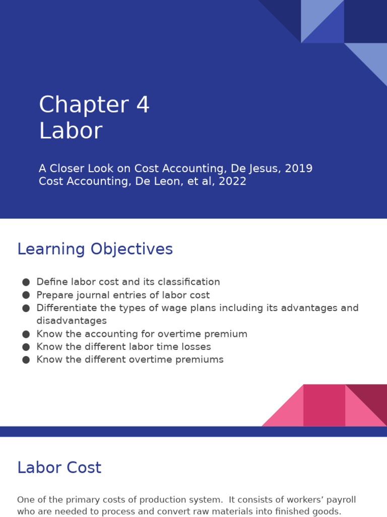 Chapter 4 Labor | PDF