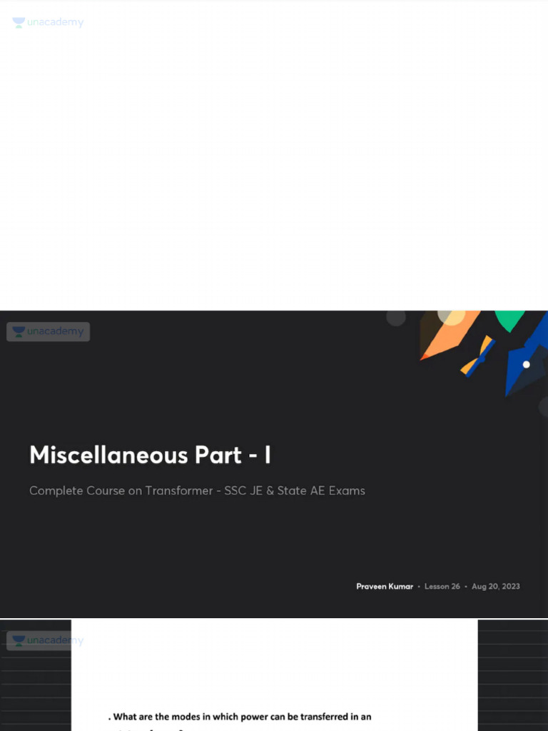 Transformer Mcqs Pdf