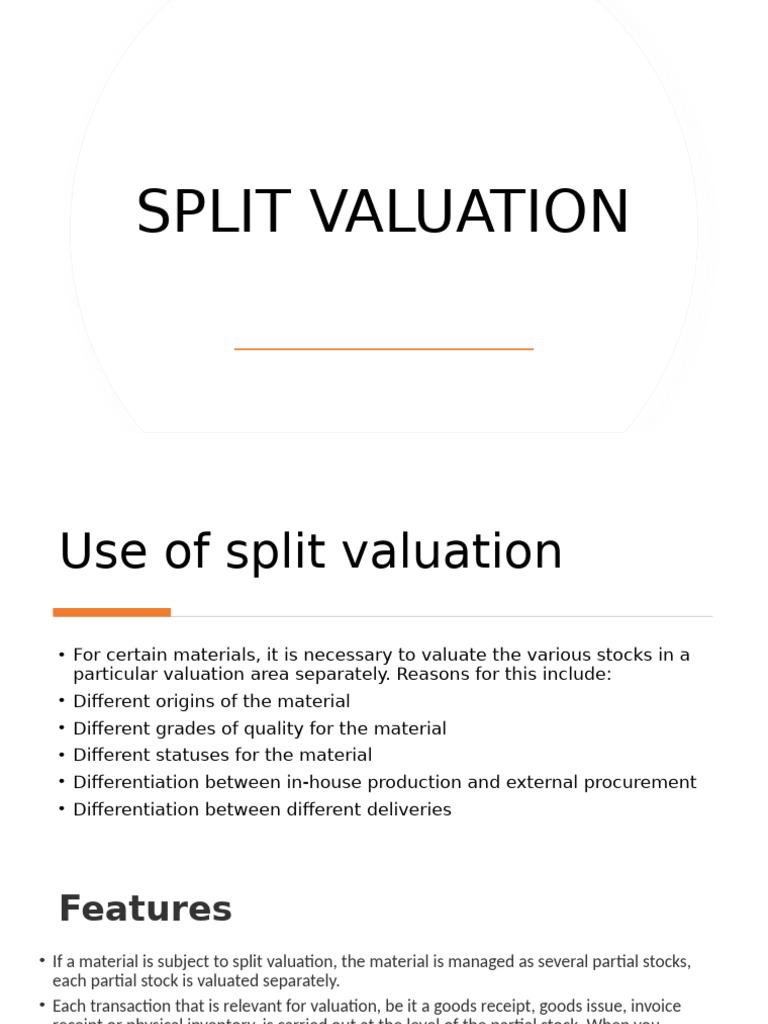 SPLT Valuation | PDF