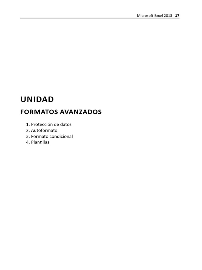 Tema 2. Formatos Avanzados | PDF