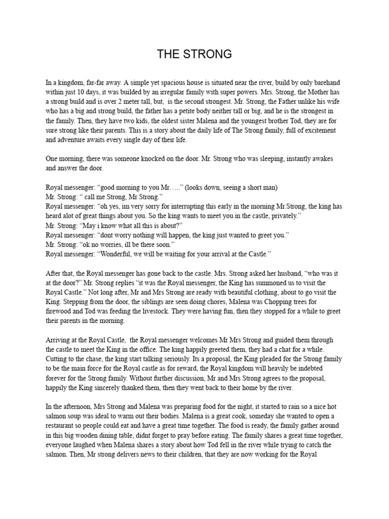 The Strong | PDF
