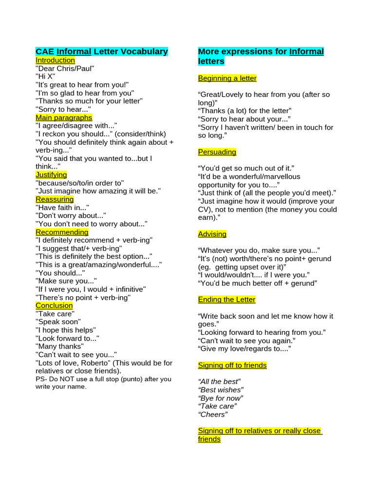 CAE Writing | PDF | Madam