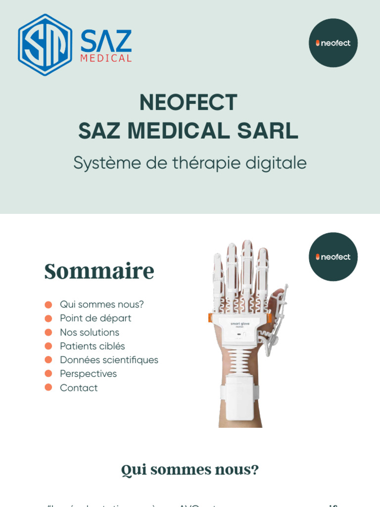 Neofect Presentation 2024 FR | PDF