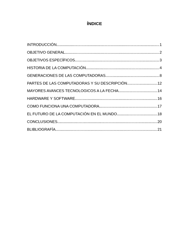 Evolución y Futuro de la Computación | PDF | Hardware de la computadora ...