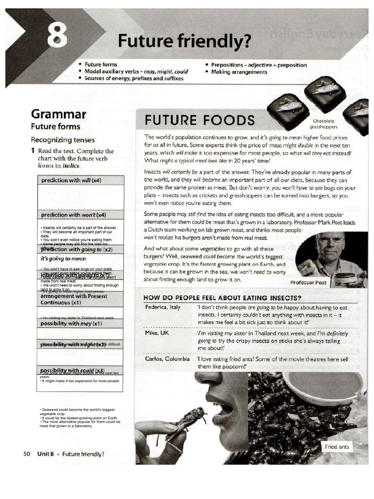 Unit 8 Future Forms Pdf