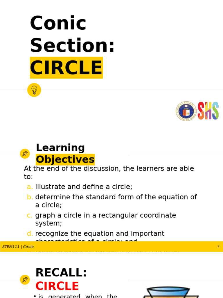 2 Circle | PDF | Circle | Cartesian Coordinate System