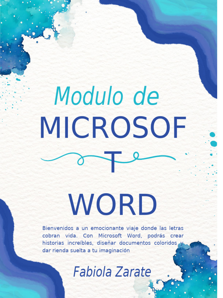 Modulo de Word | PDF | Microsoft Word | Software