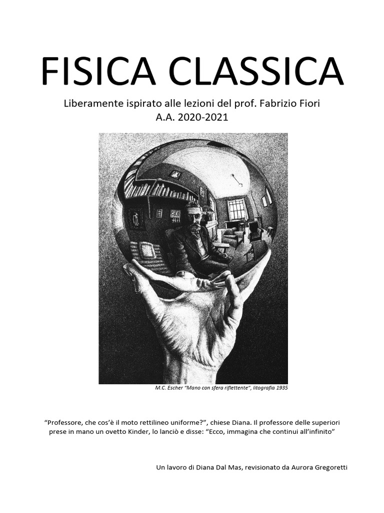 FISICA CLASSICA riunite | PDF