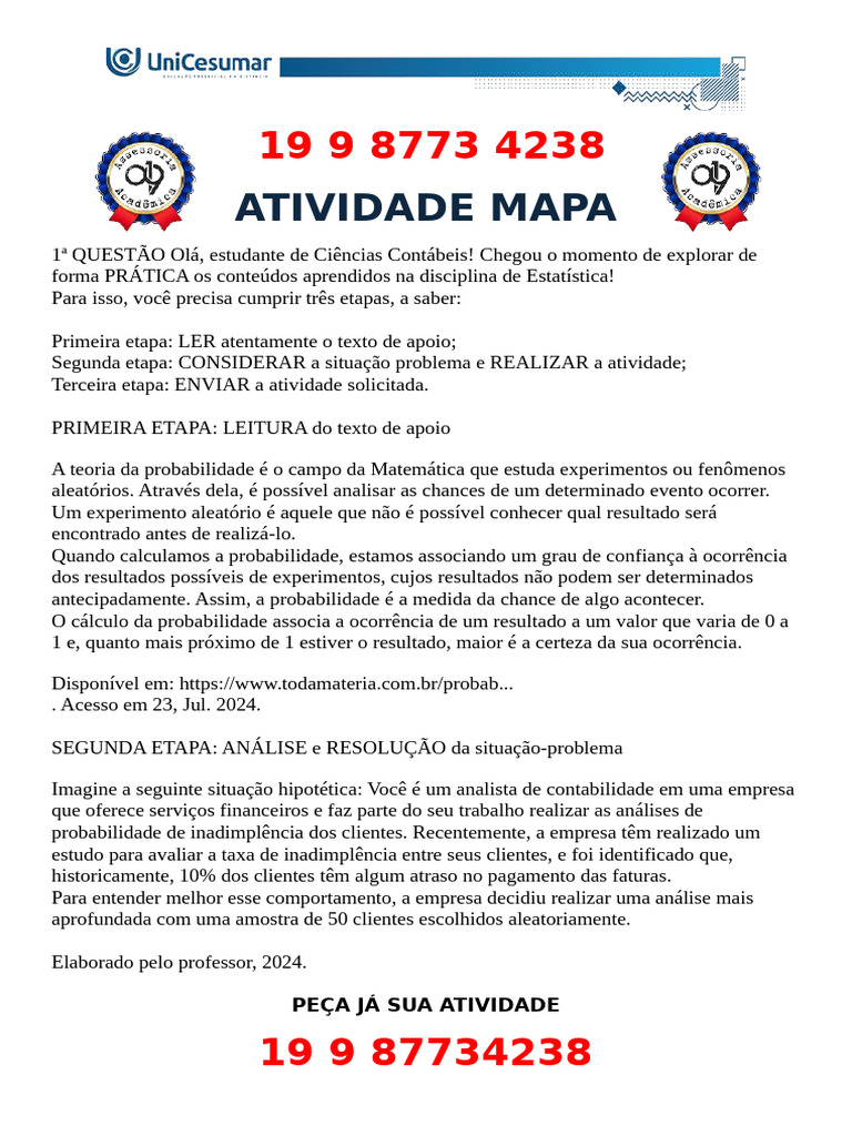Imagine A Seguinte Situação Hipotética Você É Um Analista de ...