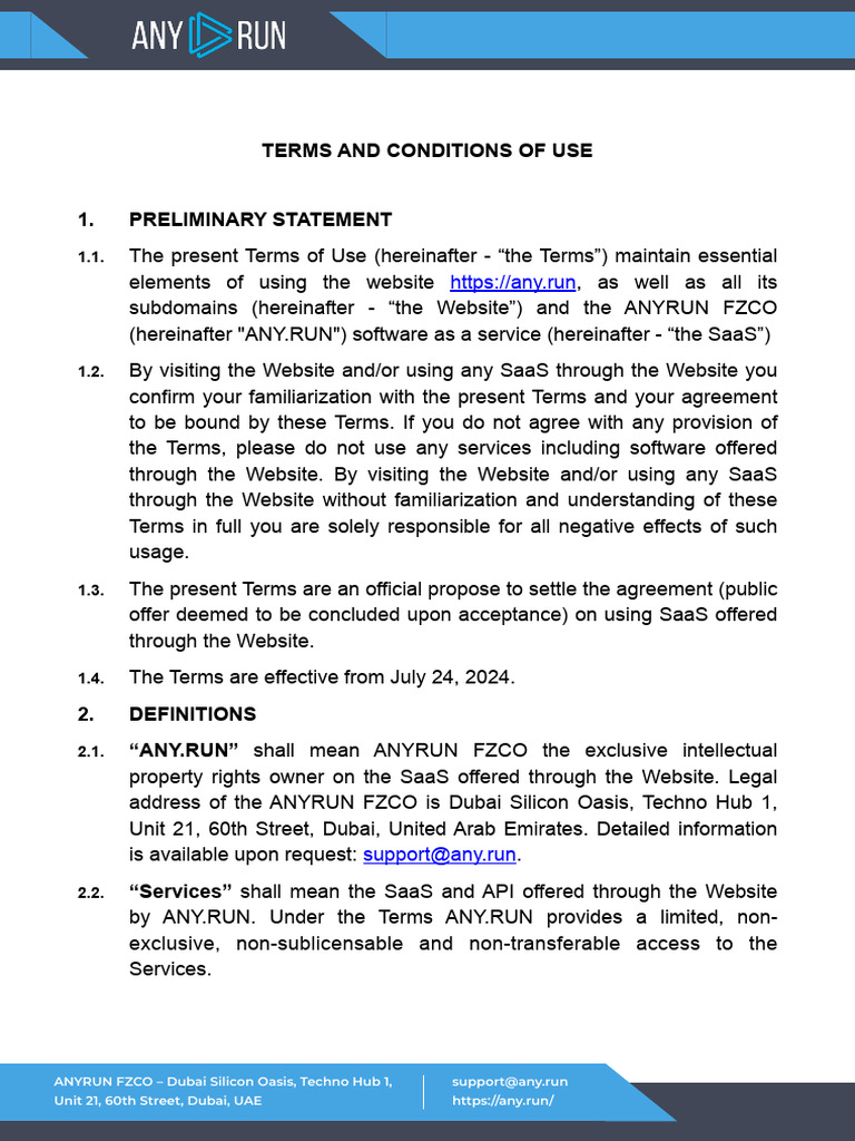 Terms | PDF