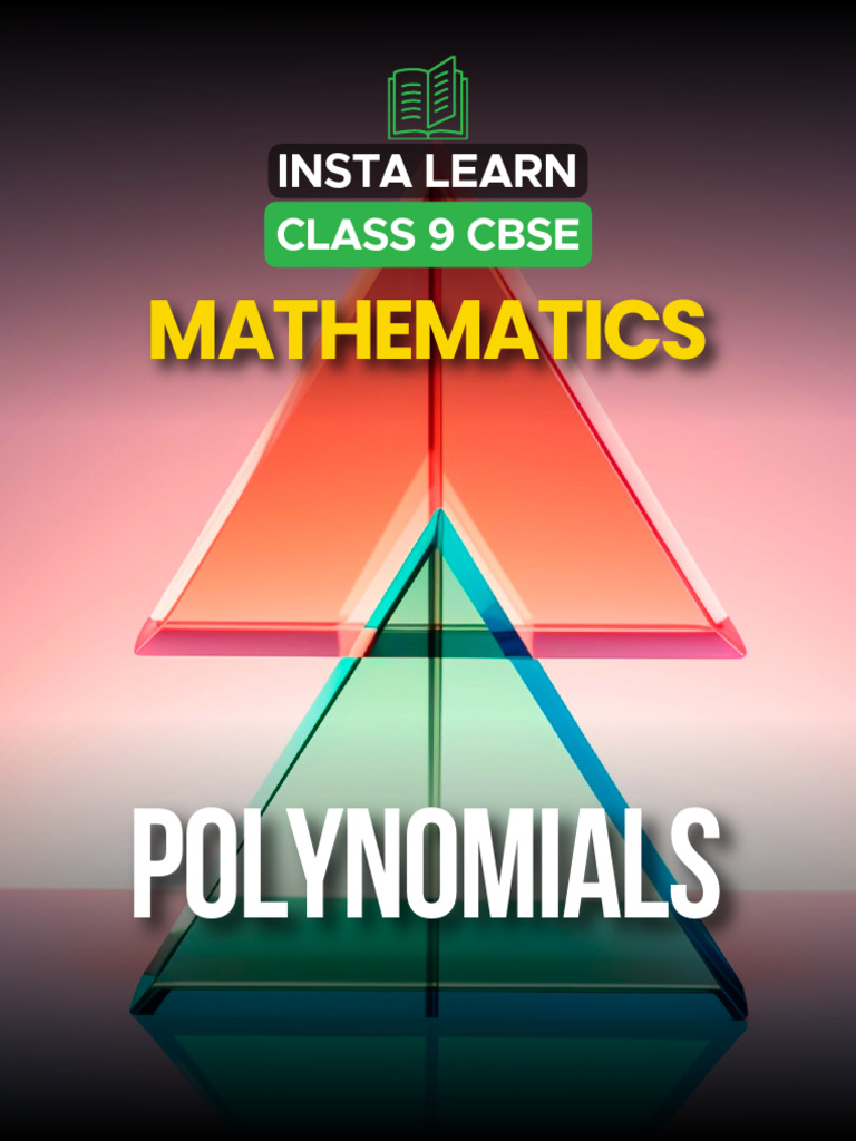 Insta Learn - Polynomials | PDF