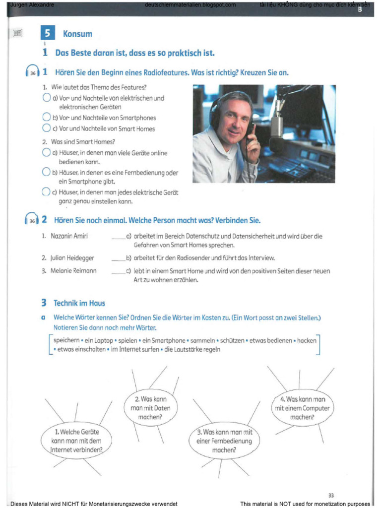 Medien Hören Und Sprechen B1 | PDF