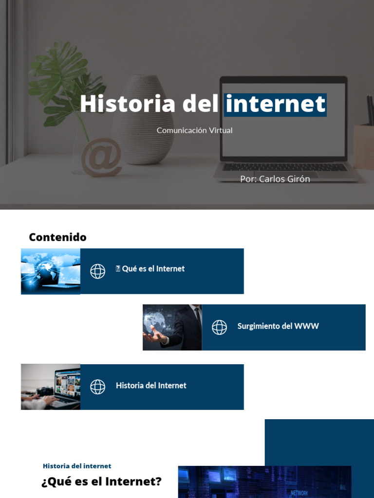 Doc.01 Historia Del Internet | PDF | Internet | Informática