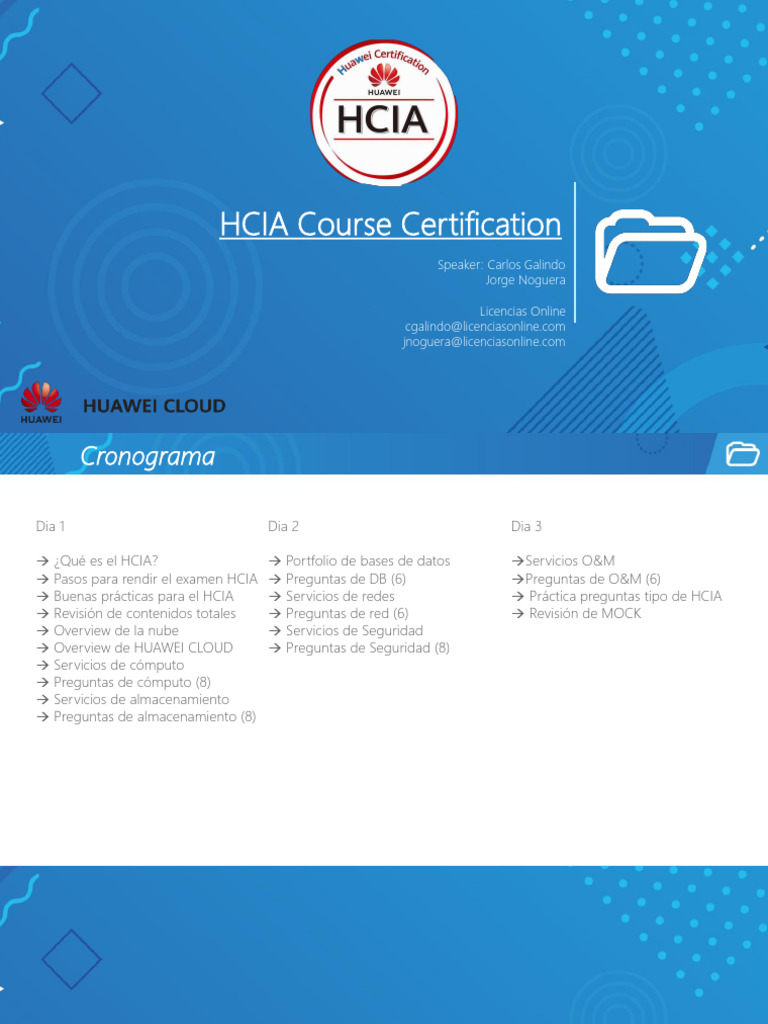 HCIA Presentación | PDF