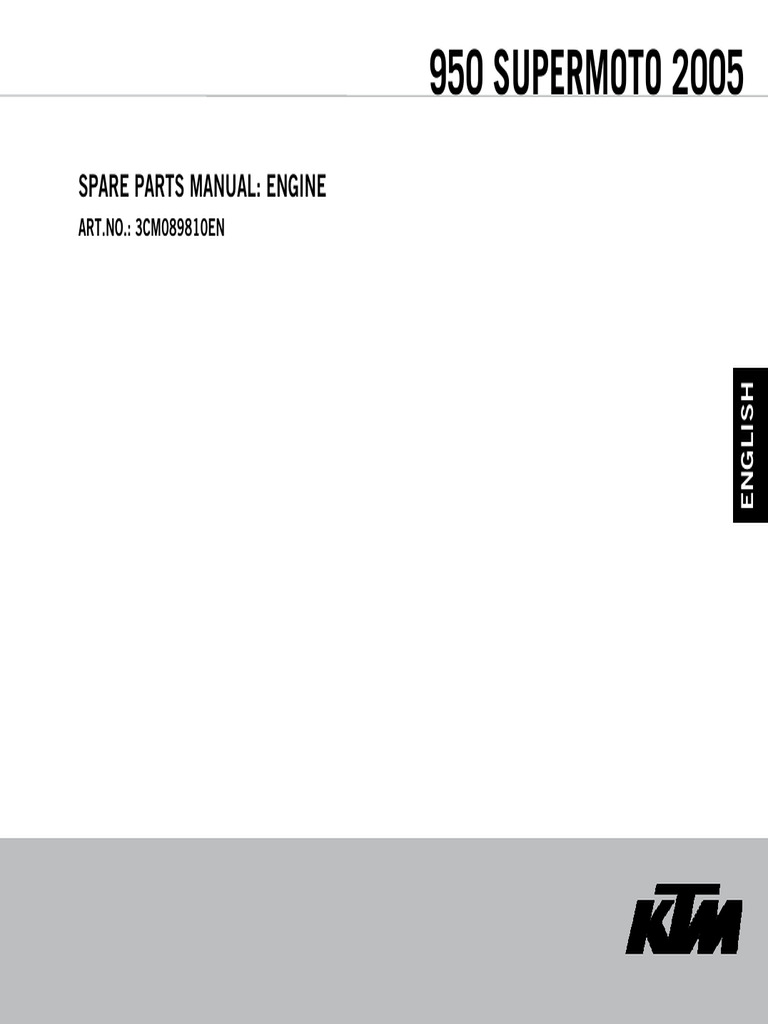 Manual de Partes Motor | PDF