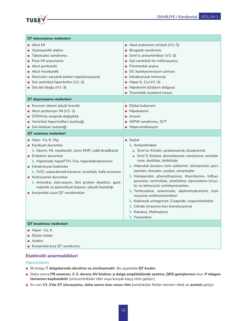 TUS Dahiliye 1.CILT1 | PDF