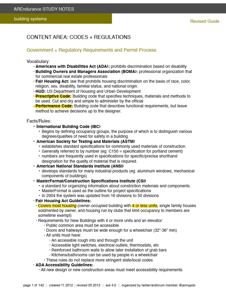 Bsnotes Revised Jennypdx | PDF