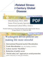 Work-Related Stress: A 21st Century Global Disease