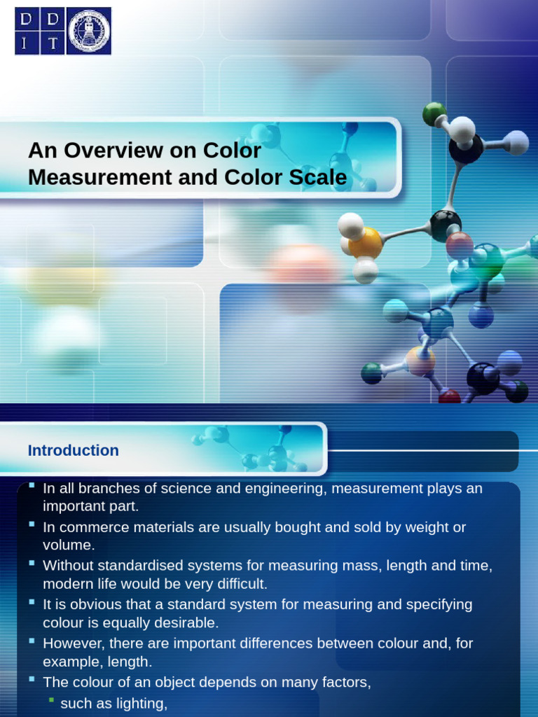 Color Measurement Methods Overview | PDF | Color | Teaching Methods ...