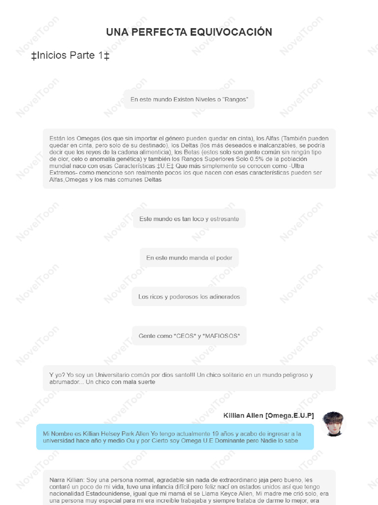 Una Perfecta Equivocación | PDF