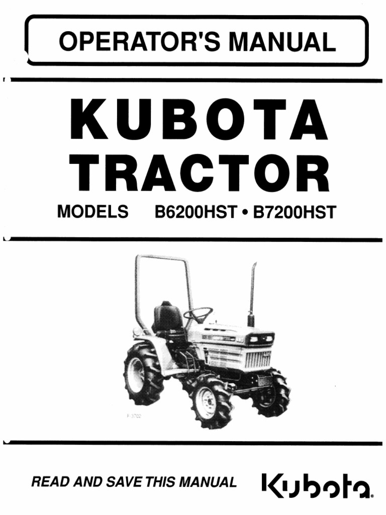 KUBOTA OWNERS MANUAL PDF FREE DOWNLOAD 2020 visual data 8