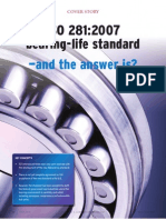 ISO 281-2007 Bearing Life Standard