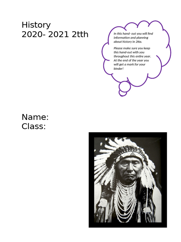 History Handout | PDF