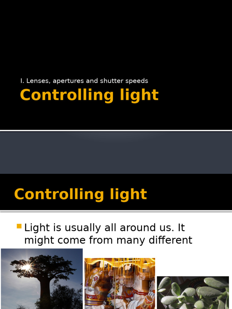 Controlling Light | PDF