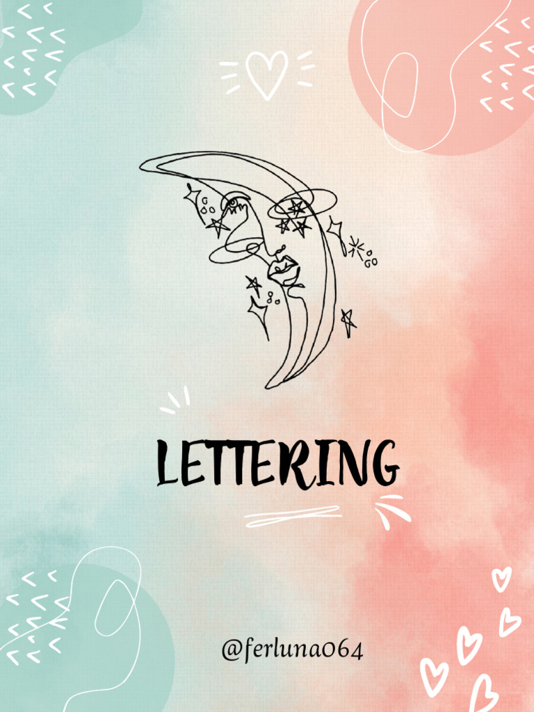 Lettering 5 @ferluna064 | PDF