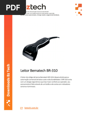 Manual Bematech BR 310 | PDF
