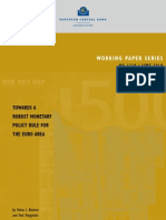 Working Paper Series: Towards A Robust Monetary Policy Rule For The Euro Area