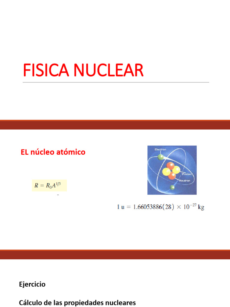 Fisica Nuclear | PDF | Physics | Science & Mathematics
