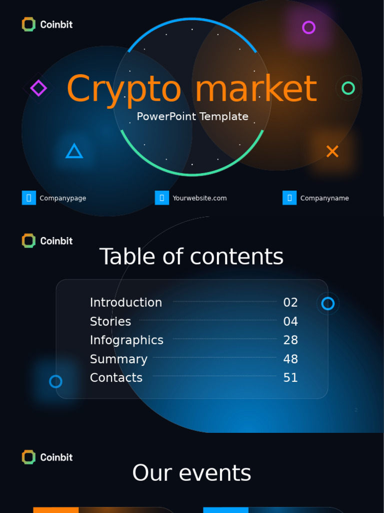 Cryptocurrency PowerPoint Presentation Template | PDF | Money