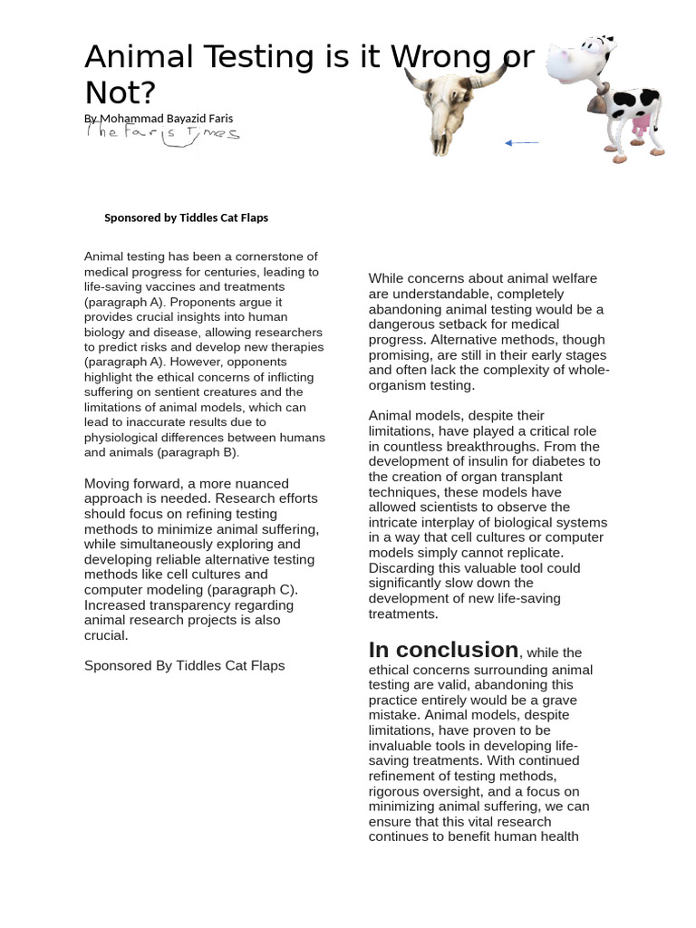 Animal Testing | PDF | Animal Testing | Self-Improvement