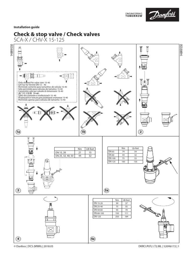 Check & Stop Valve | PDF
