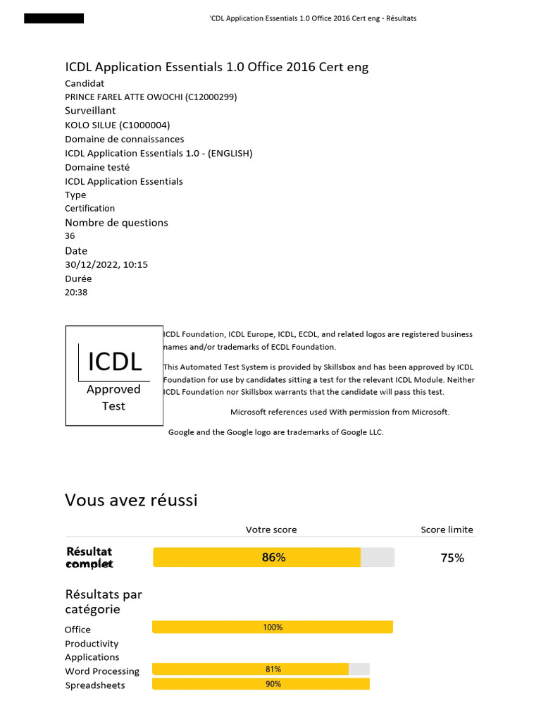 CERTIF | PDF