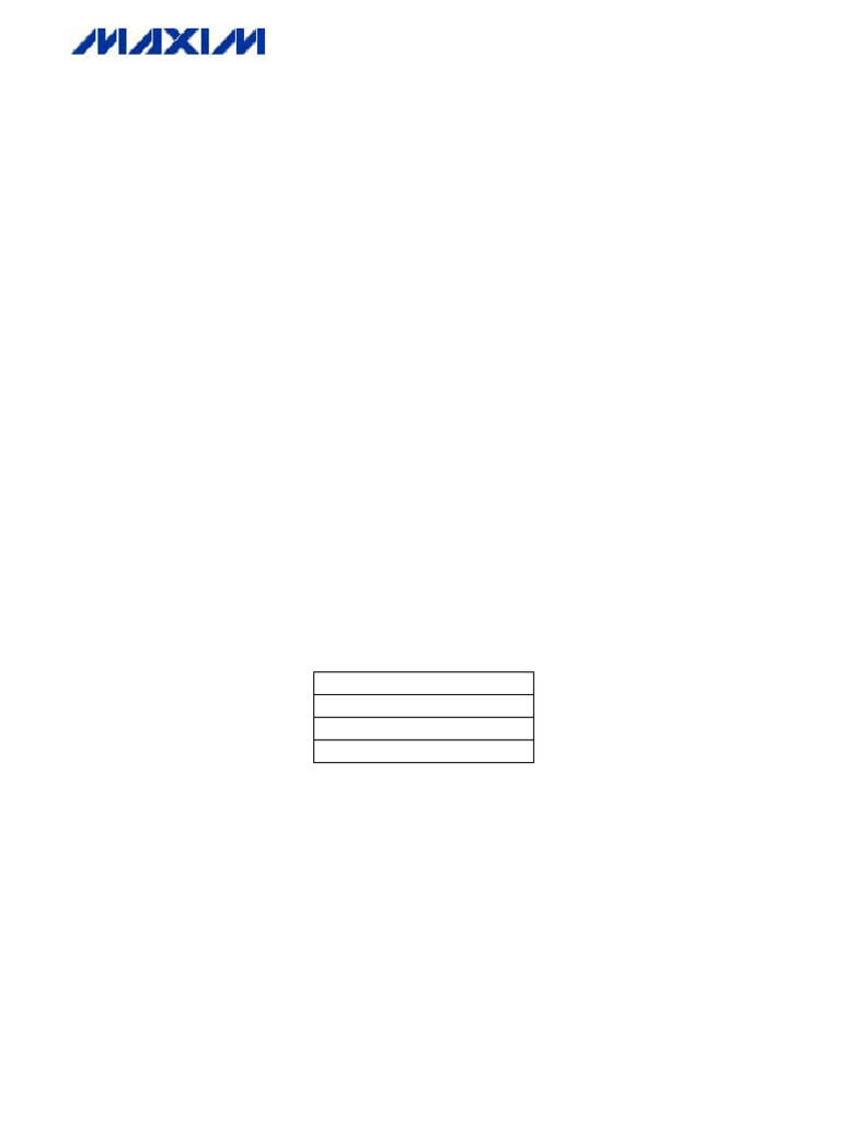 Max 1721 | PDF